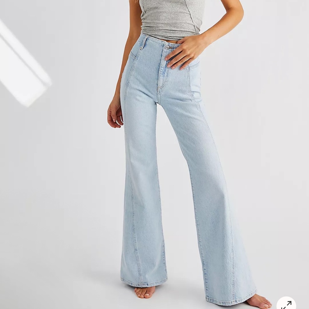 Free People Flare Jeans - We The Free Jeans - Free People Florence Flare Jeans